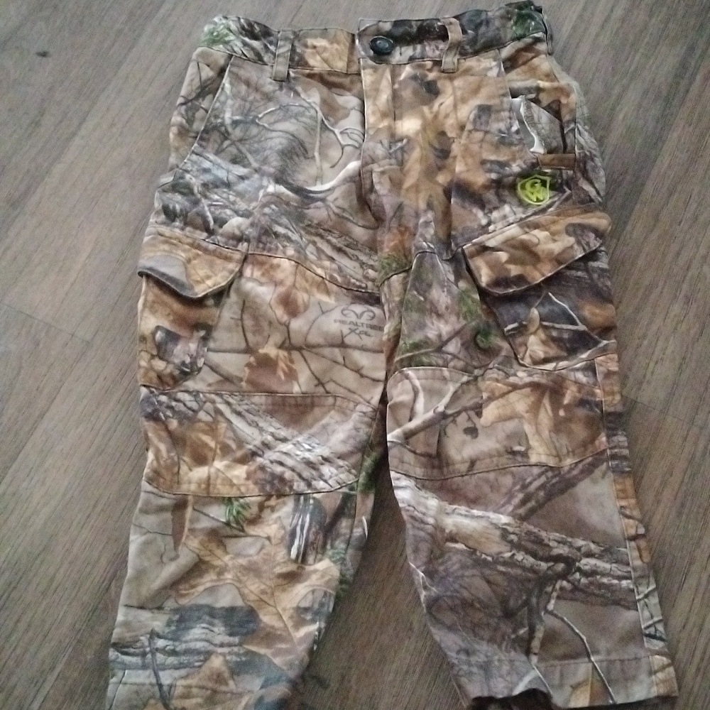 Game Winner Camo Cargo Pants for Kids